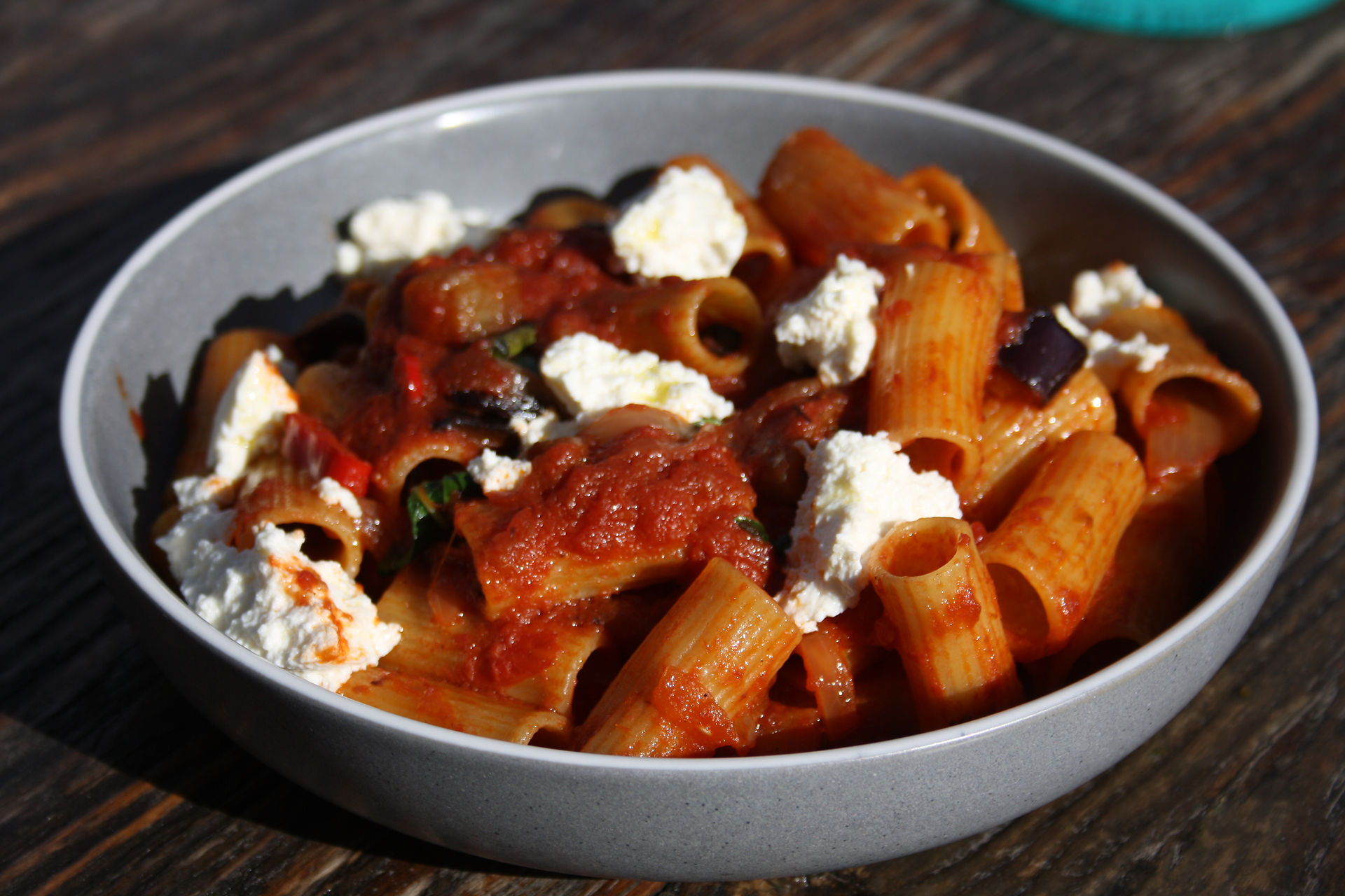 Rigatoni alla Norma