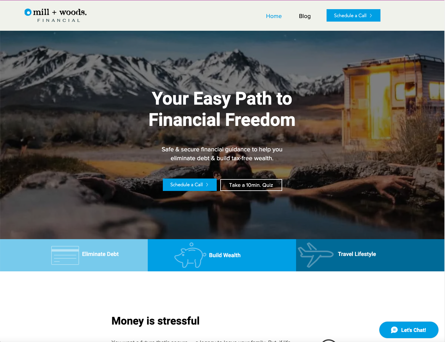 Mill+Woods Website Template
