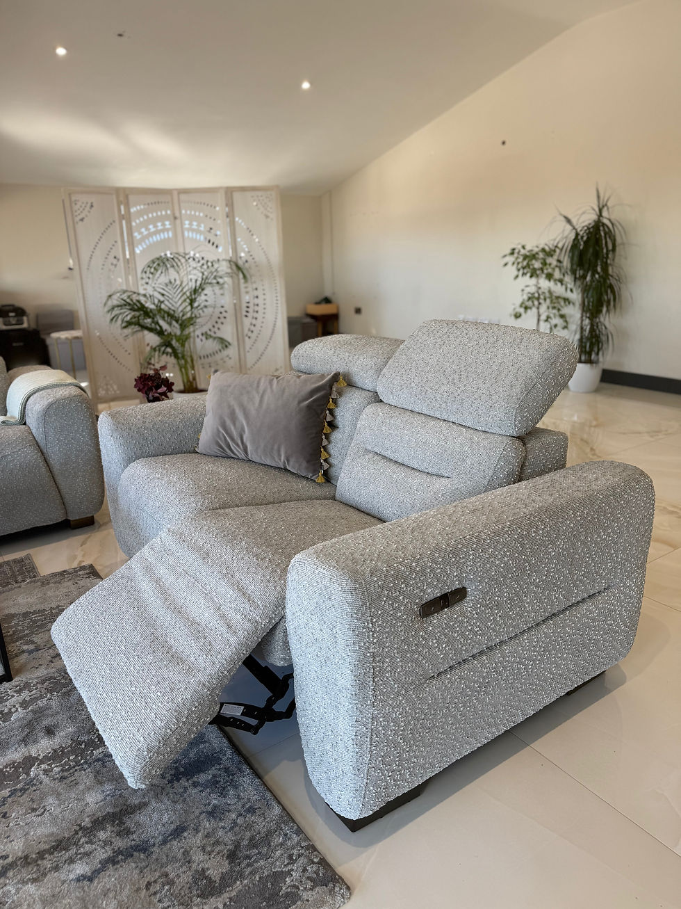 Thumbnail: Tokyo Electric Recliner Grey 2 Seater