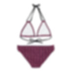 Miniatura: Strappy Bikini Set (AOP)