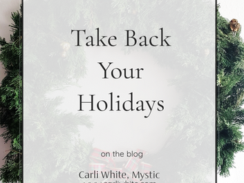 Take Back Your Holidays