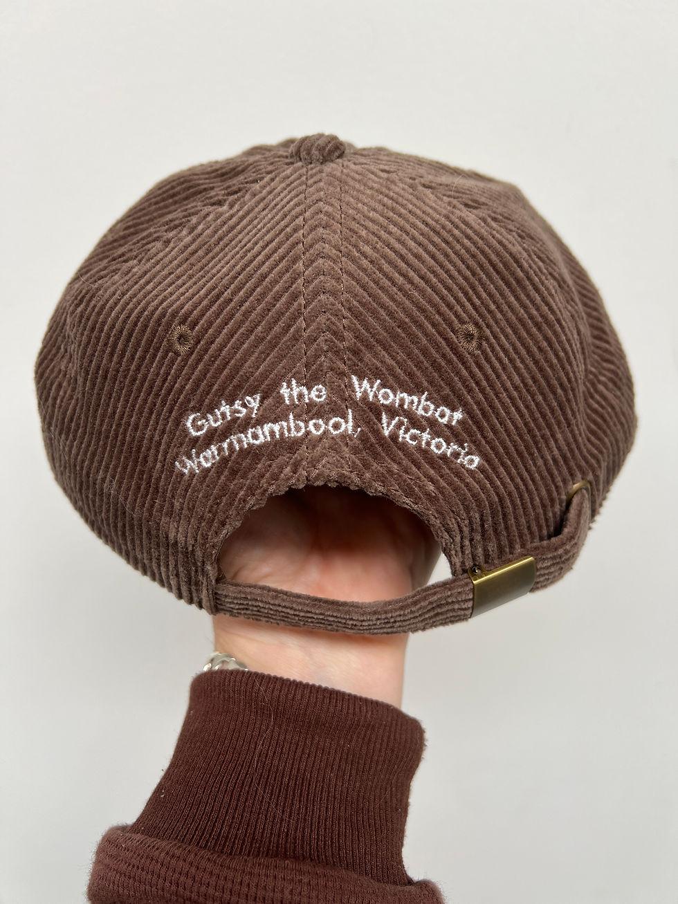 Miniatura: Gutsy the Wombat Corduroy Cap