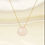Thumbnail: 18K Gold Crystal Necklace 