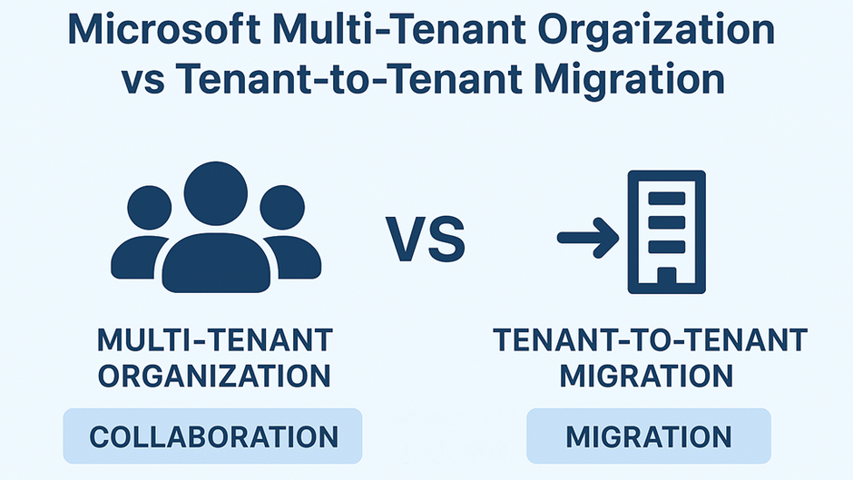 Microsoft Multi-Tenant Organization vs Tenant-to-Tenant Migration: Choosing the Right Path