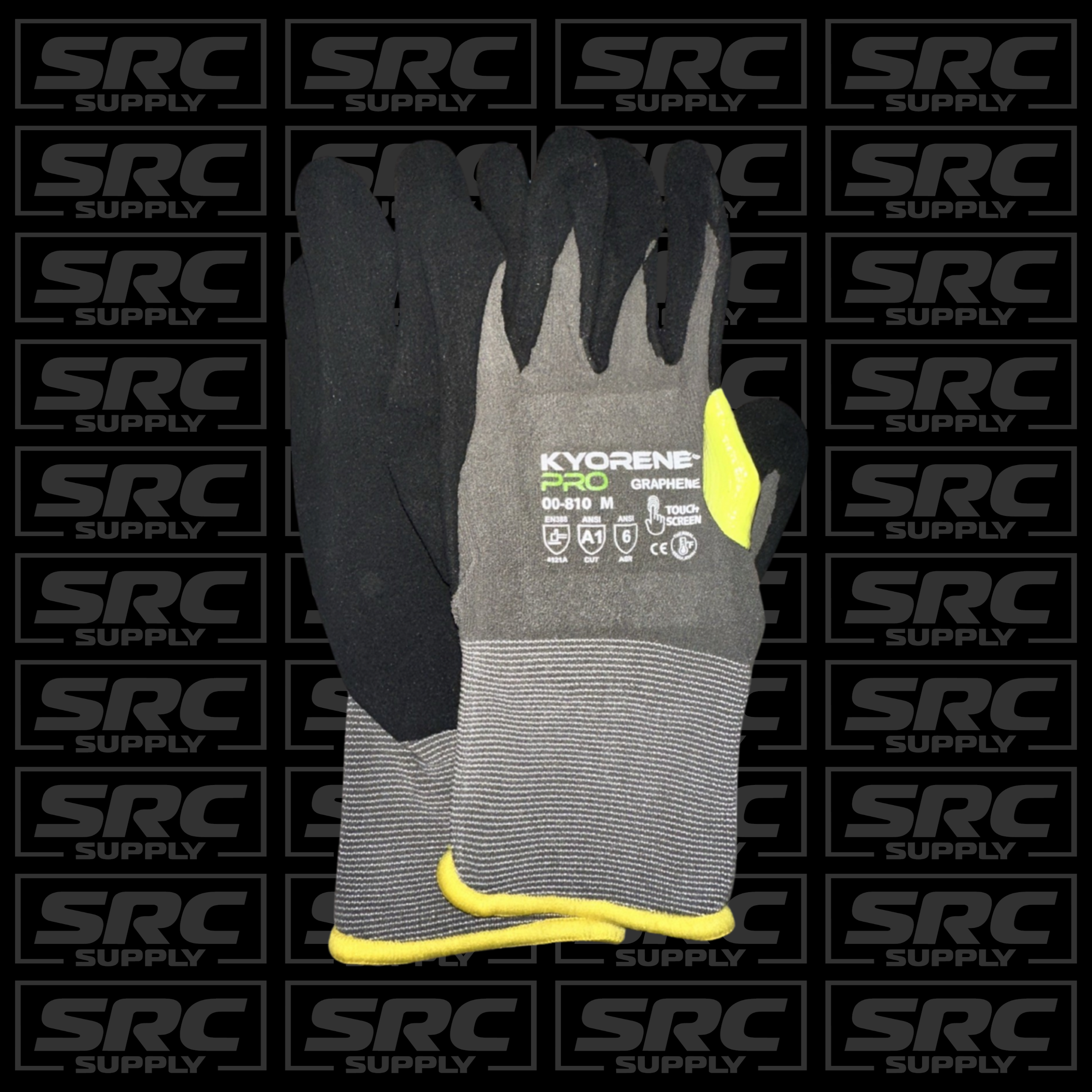 KYRORENE® PRO W/ TOUCHSREEN MICRO FOAM NITRILE GLOVES MODEL CUT1: 00-810