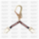 K STRONG® WORK POSITIONING DEVICE WEB ASSEMBY W/ SWIVEL REBAR SNAP-HOOKS (ANSI)