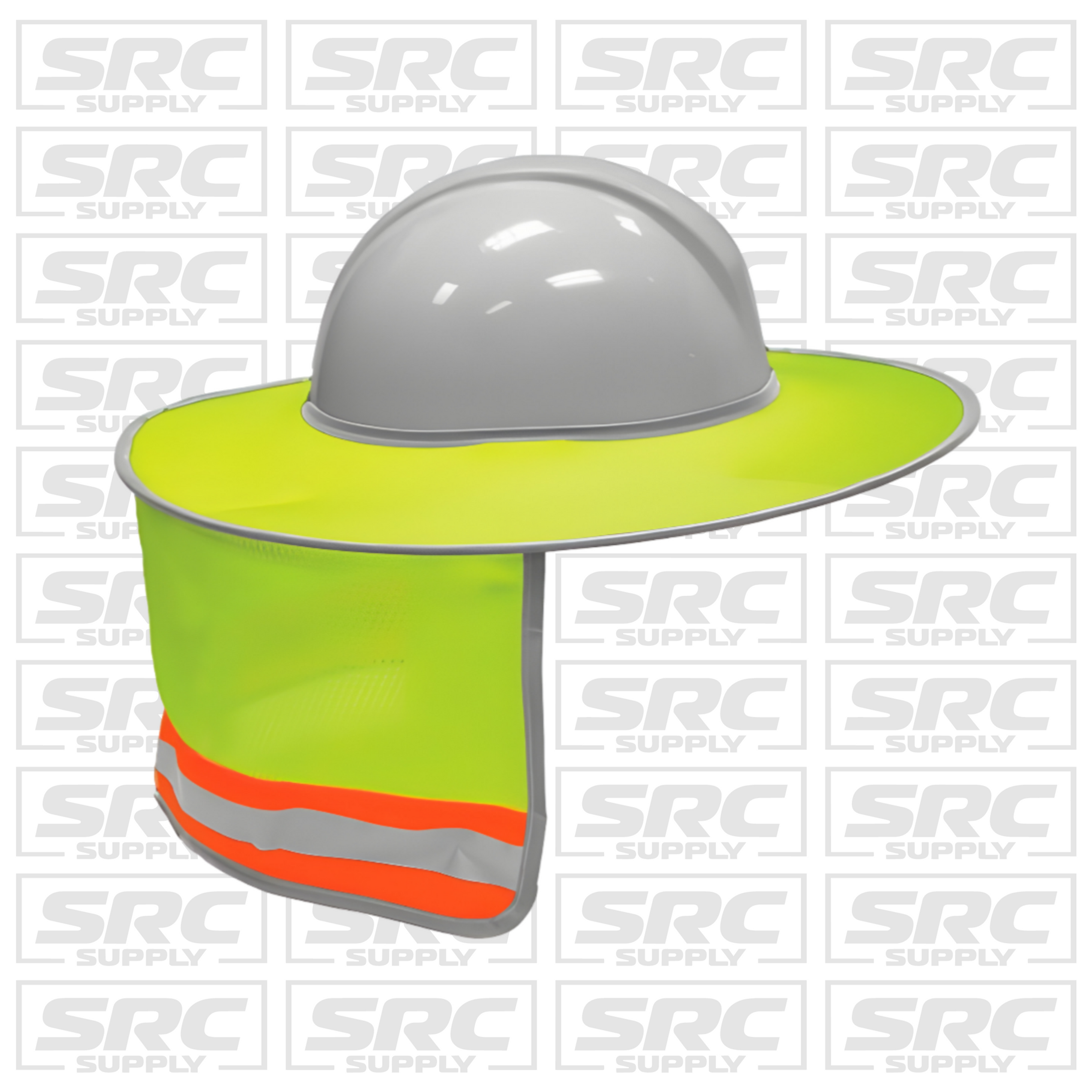 KISHIGO® LIME HI-VIZ FULL BRIM SUN SHIELD