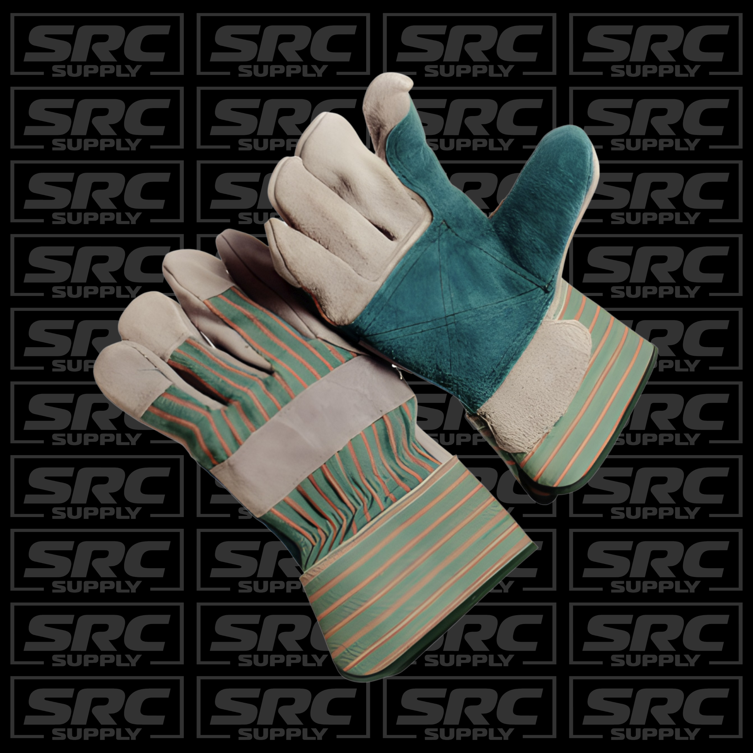 SEATTLE GLOVE INC® DOUBLE PALM COWHIDE FITTERS GLOVE