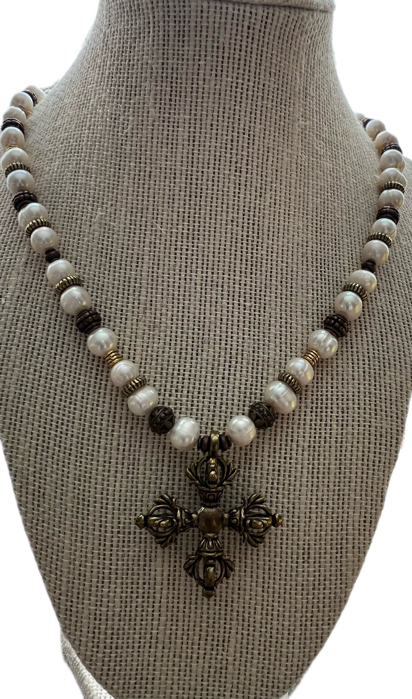 Sacred Pearl Cross