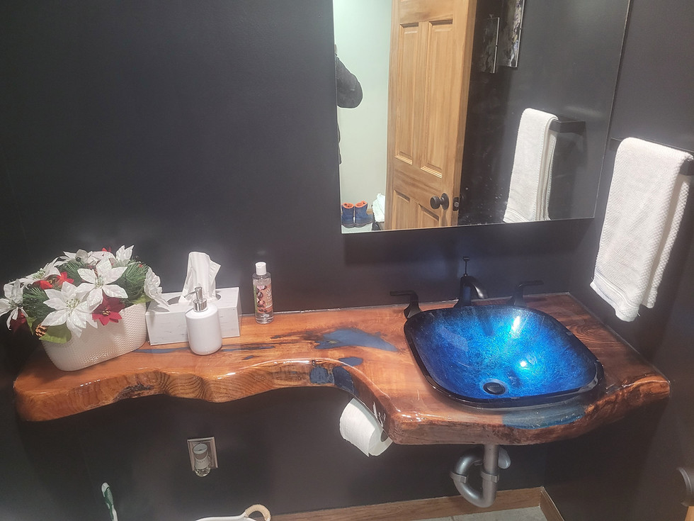 Thumbnail: Bathroom Floating Countertop