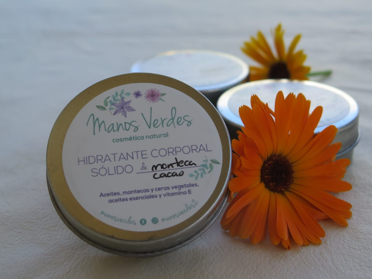 Hidratante Corporal Sólido Manos Verdes