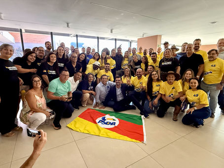 Vereadora Marisol Santos participa de encontro estadual do PSDB em Porto Alegre
