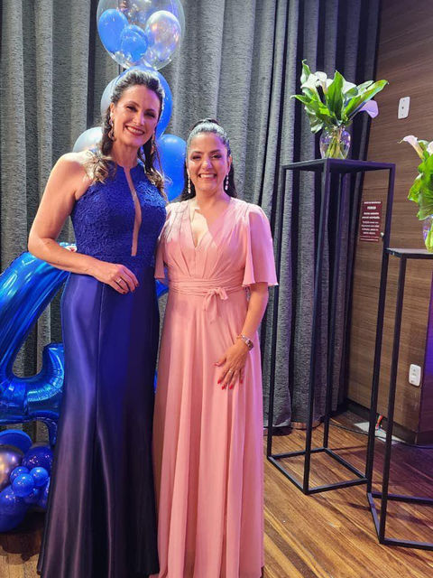 Vereadora Marisol Santos prestigia posse da nova diretoria da ADCE Caxias do Sul