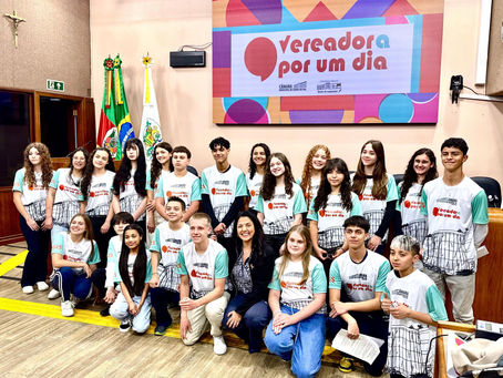 Vereadora Marisol Santos participa da sessão do Programa Vereador(a) Por Um Dia 2025