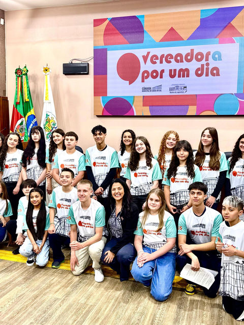 Vereadora Marisol Santos participa da sessão do Programa Vereador(a) Por Um Dia 2025