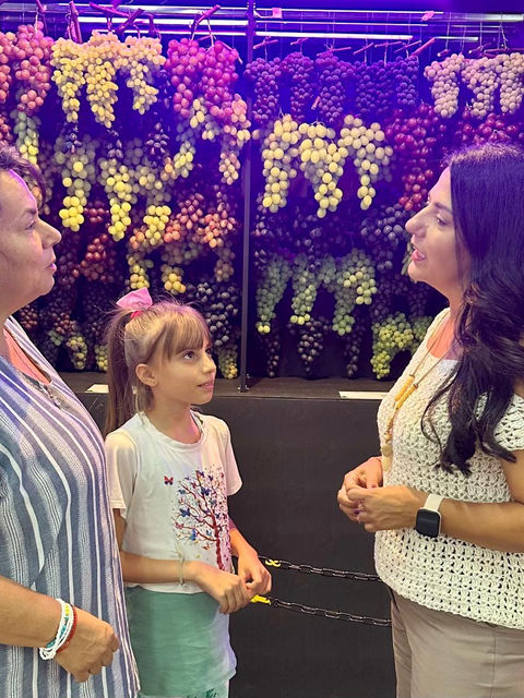 Vereadora Marisol Santos prestigia a 35ª Festa Nacional da Uva