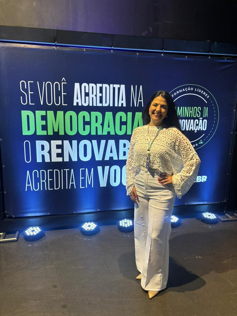 Vereadora Marisol Santos participa de imersão presencial do Renova BR no Rio de Janeiro