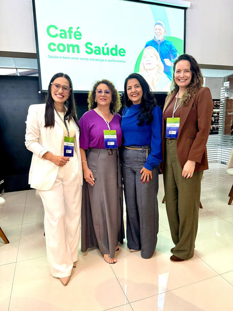 Marisol Santos participa do Café com Saúde e destaca bem-estar no ambiente de trabalho