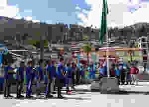 Inauguración del Campeonato Intercomunidades 2019 en el distrito de Huachis