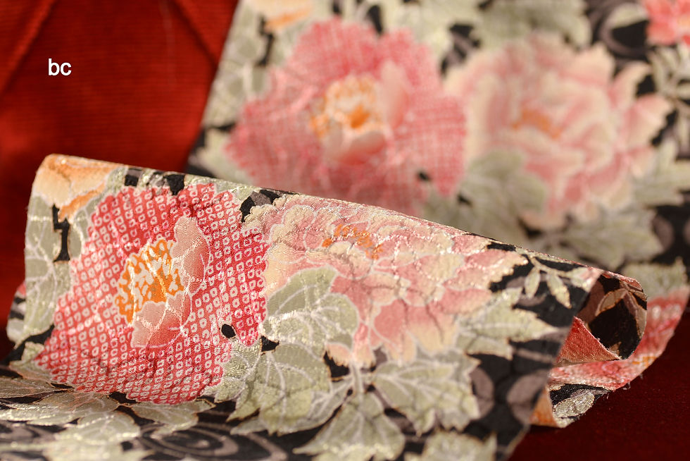 サムネイル： 半衿　柄　ポリエステル