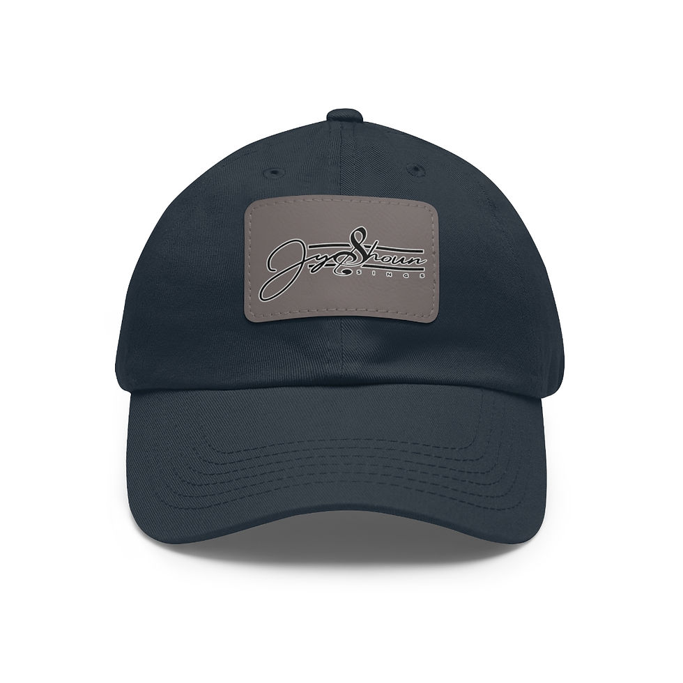 Thumbnail:  Jyshoun Dad Hat with Leather Patch