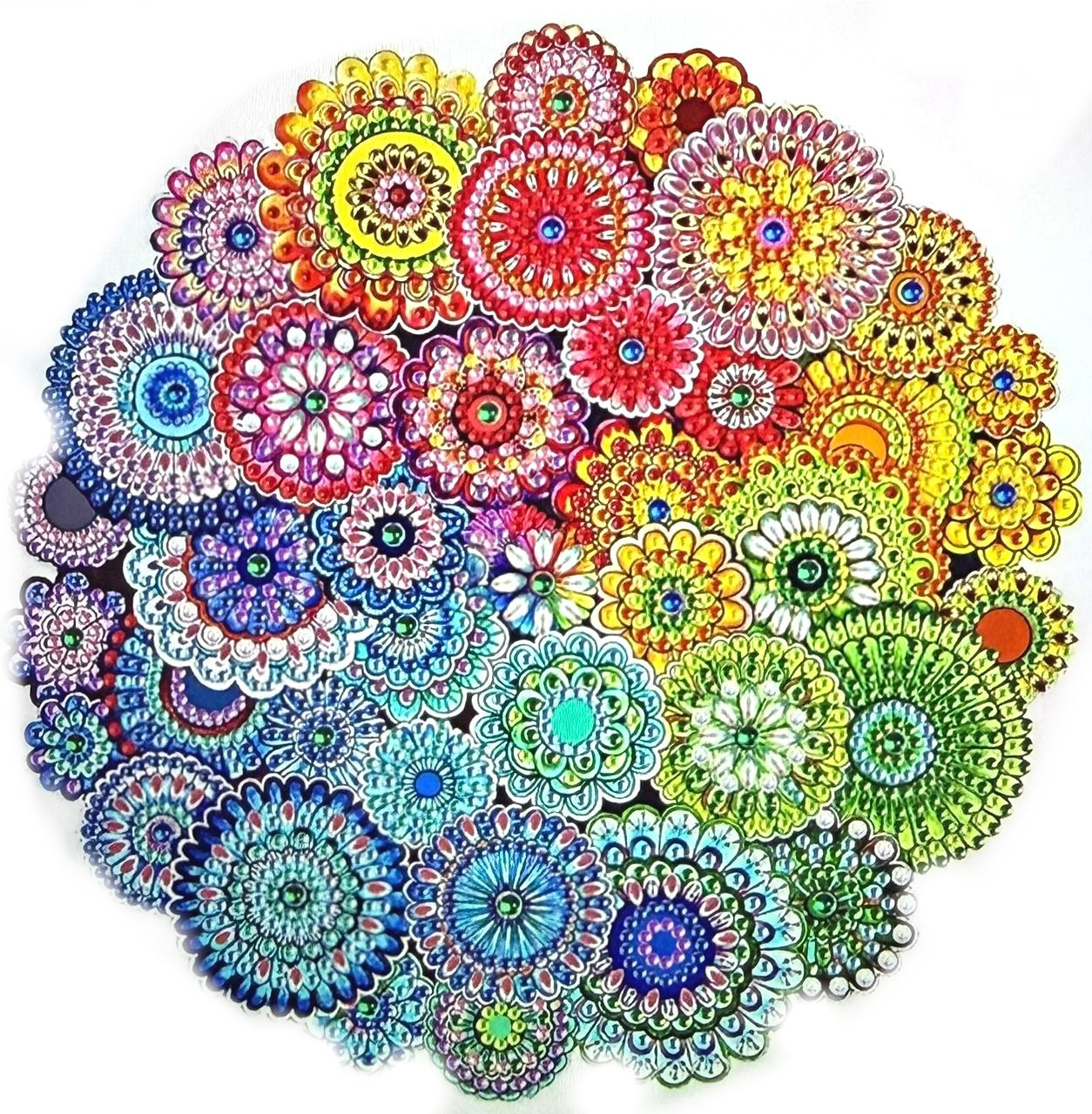 KIT DE MATERIALES PARA PINTURA CON DIAMANTES