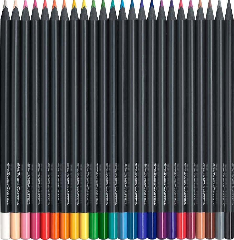 Miniatura: FABER- CASTELL (24 UNID) CRAYONES BLACK EDITION
