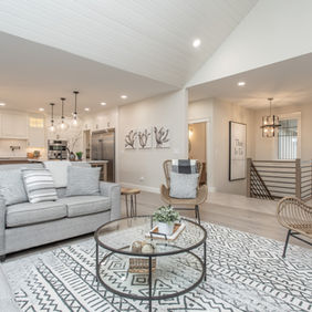 Open plan building and renovations Red Deer area, the Grace, by Ross Contracting and Red Deer builders.