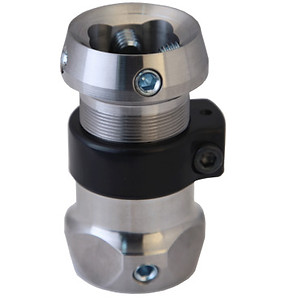 Height adjustable double adaptor