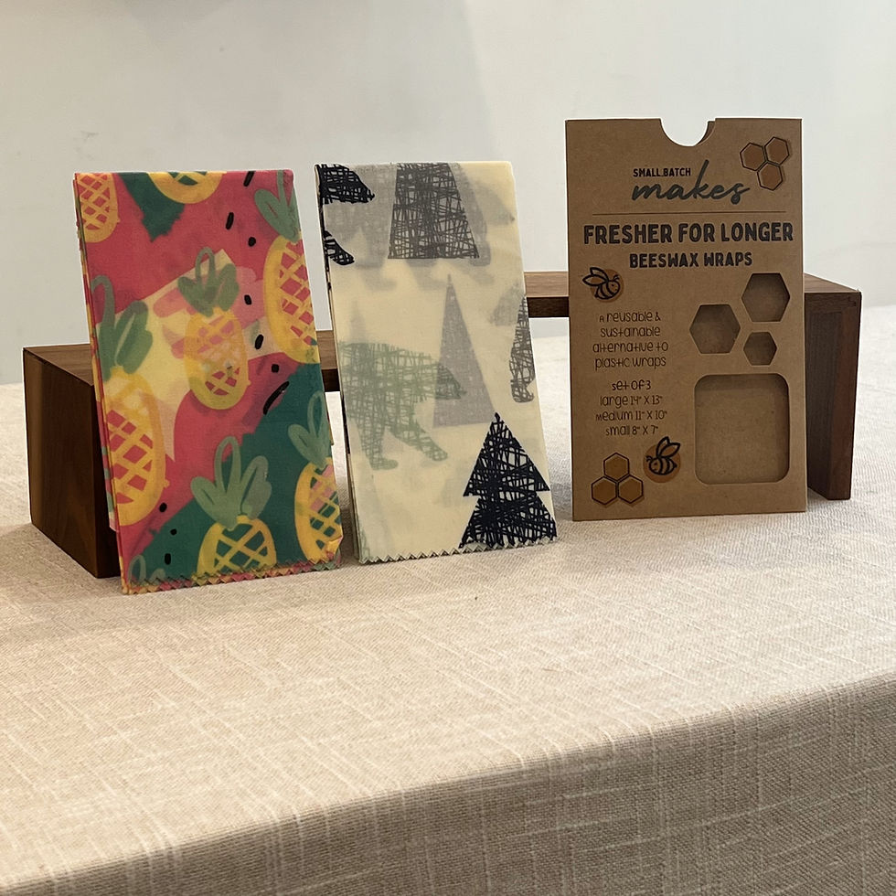 Thumbnail: Fresher For Longer Beeswax Wraps (Pineapples, Polar Bears)