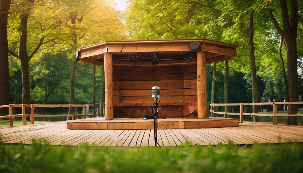 Akustik-Duo im Volksgarten