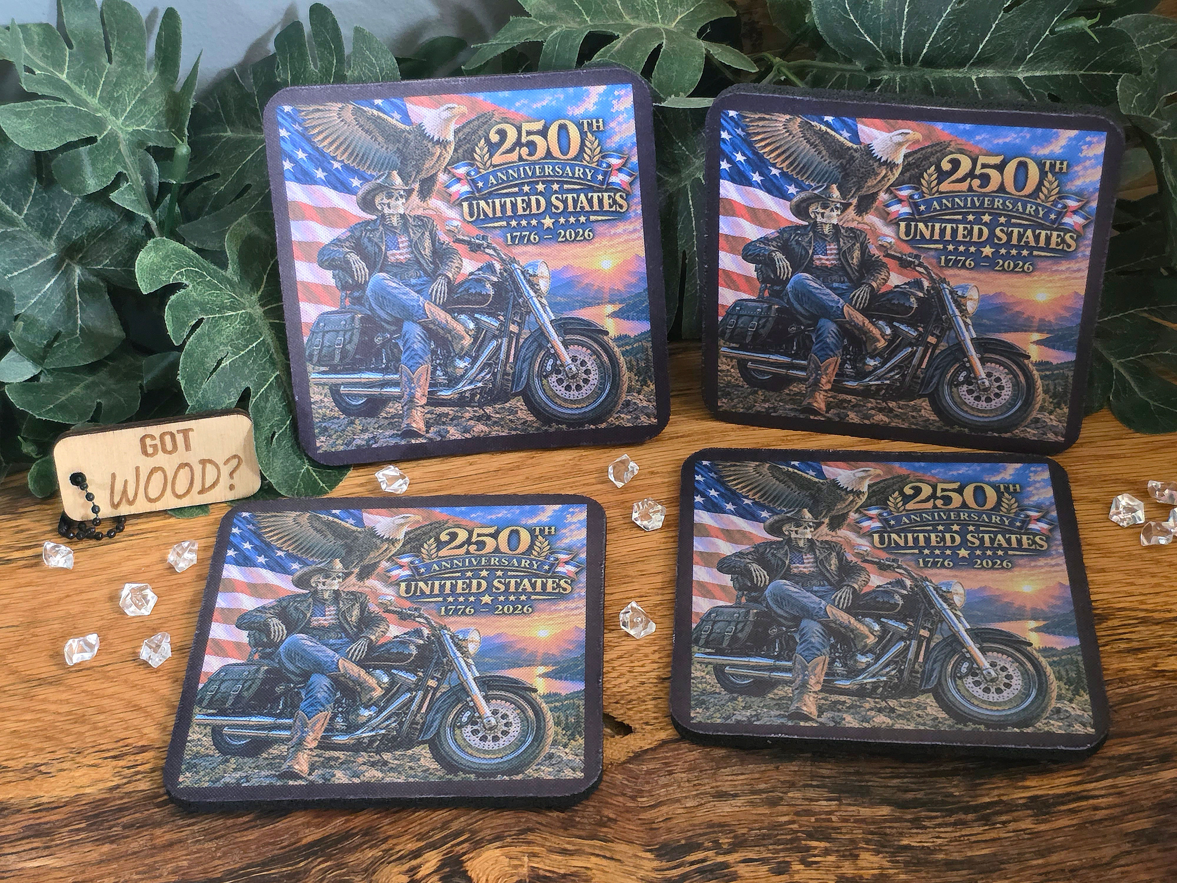 250th Anniversary Skeleton Biker