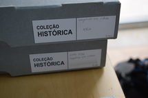 Archive boxes for photographic negatives