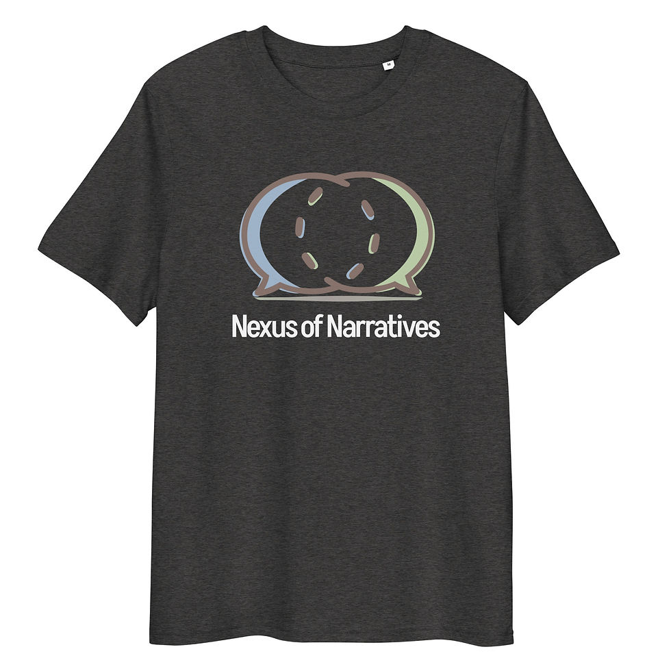 Thumbnail: Nexus of Narratives - Unisex organic cotton t-shirt