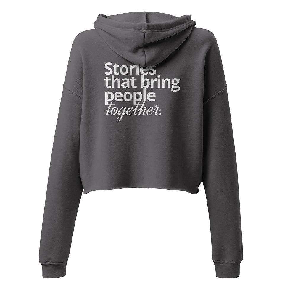 Thumbnail: Nexus of Narratives - Crop Hoodie