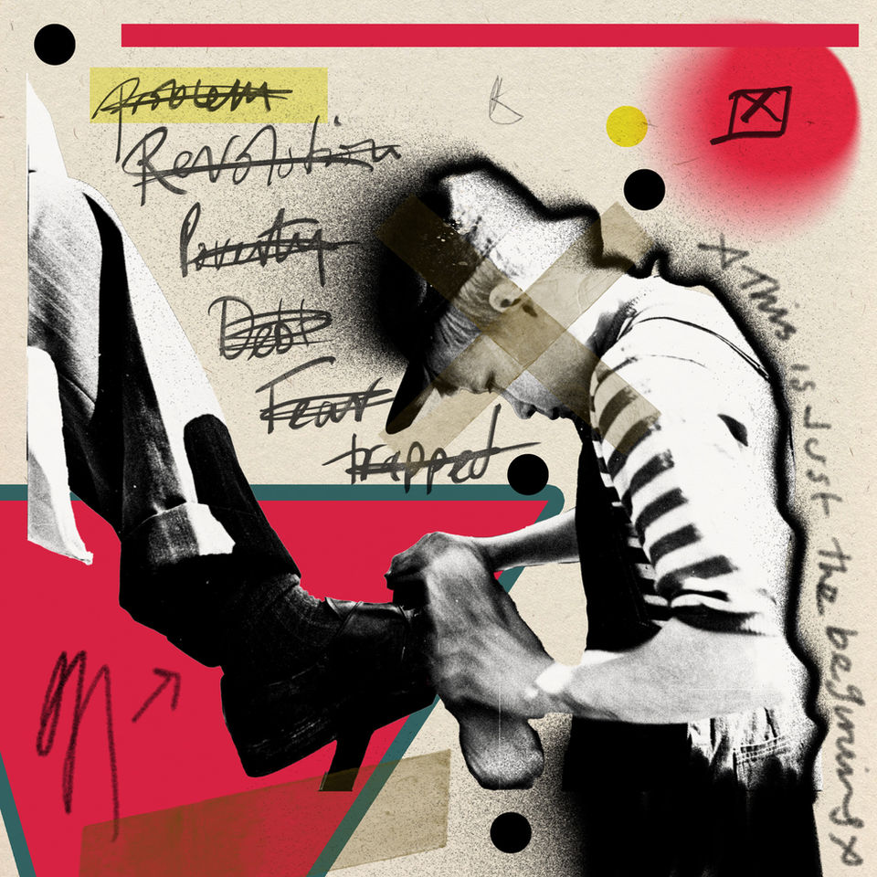 A poor boy shines a rich mans shoes. Editorial illustration about power.collage and hand drawn elements.