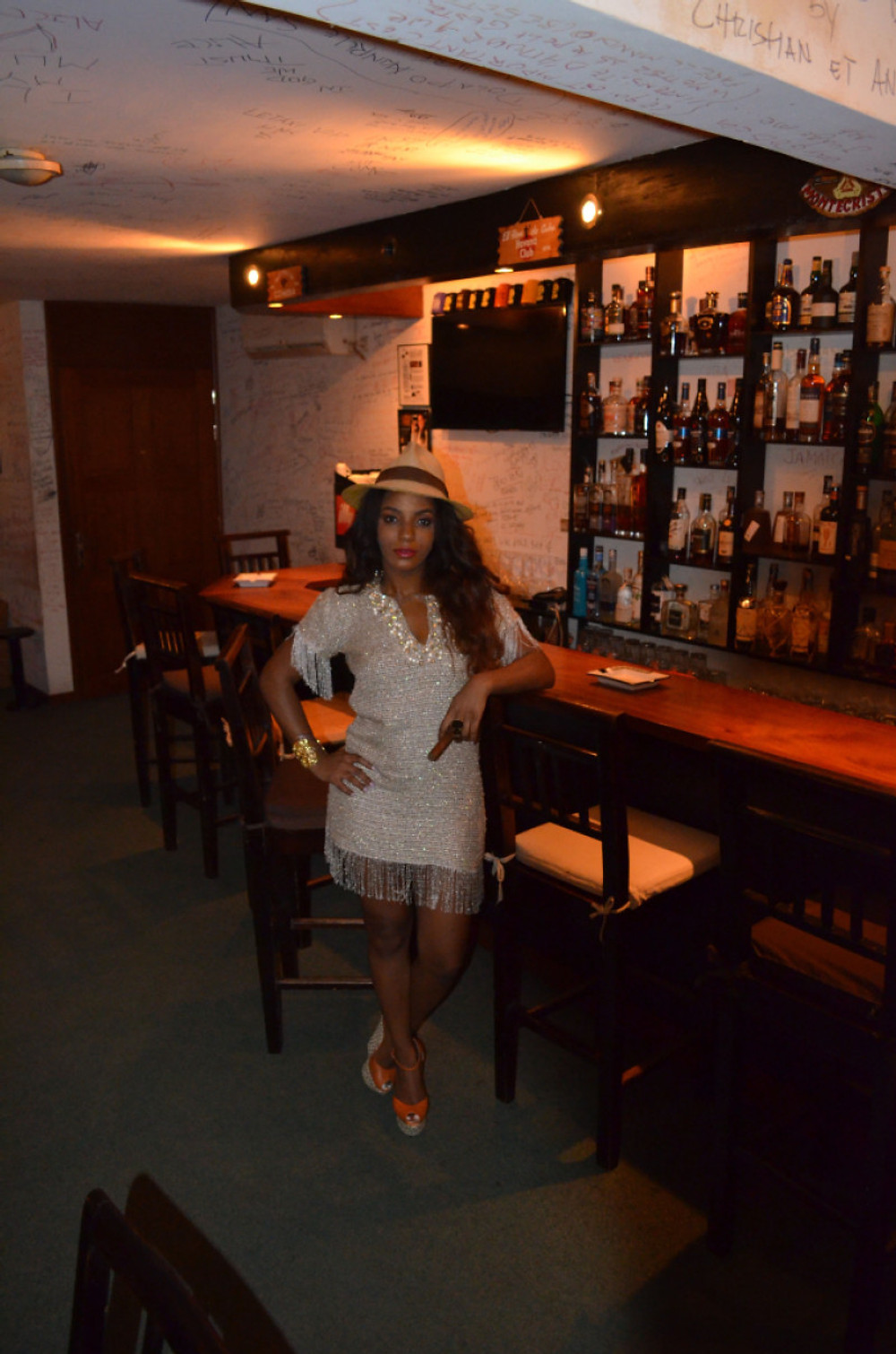 Habillée par KREYANN au HAVANA CLUB