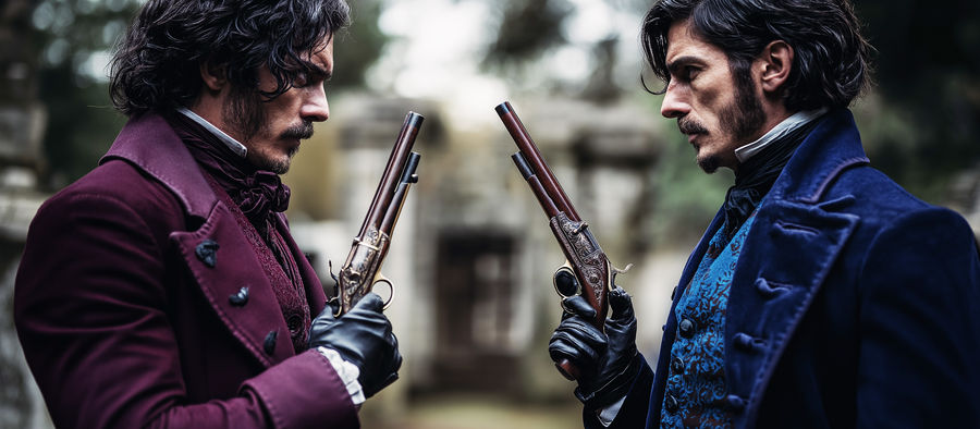 The Duel in St. Anthony's Garden