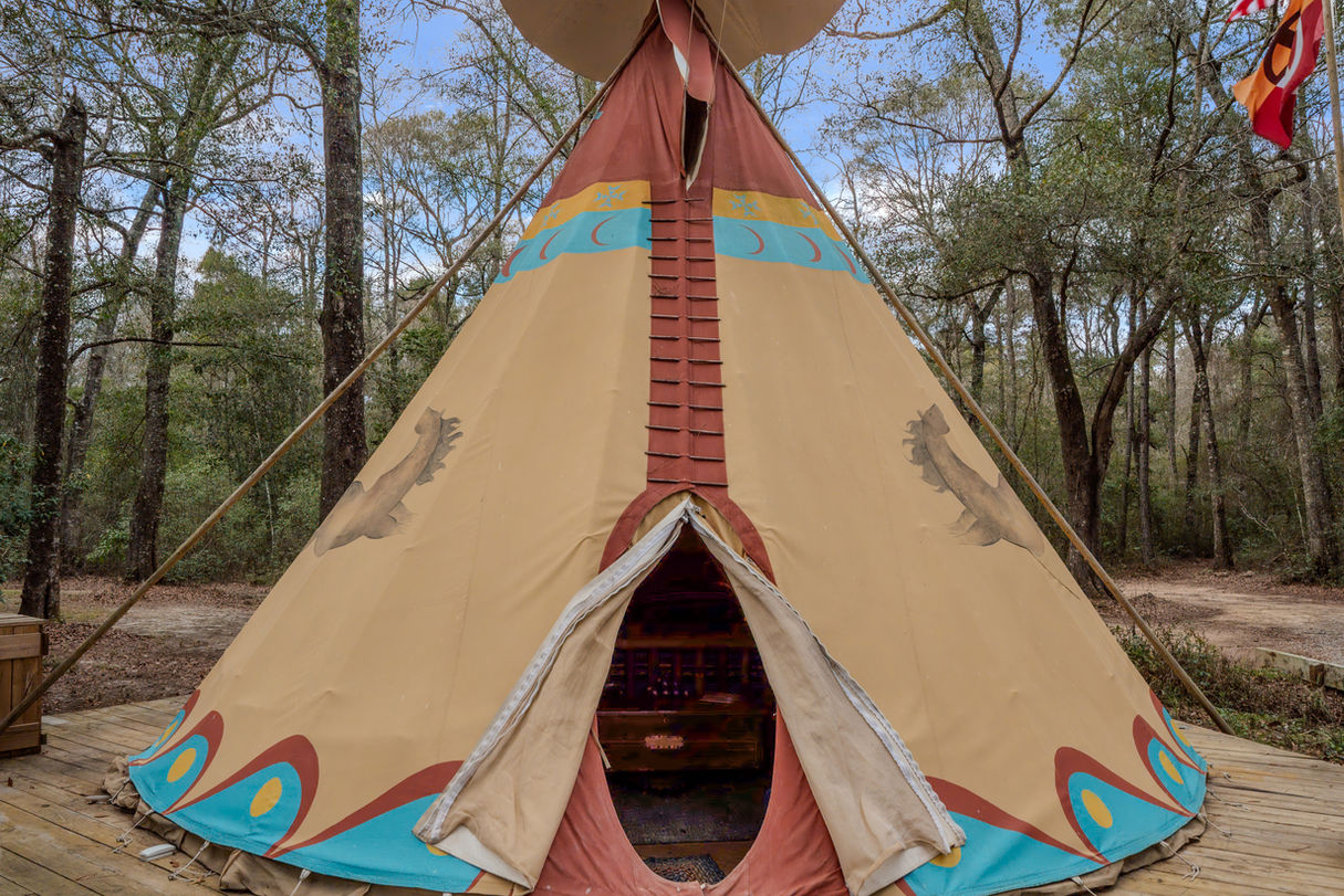 TeePee exterior - landscape