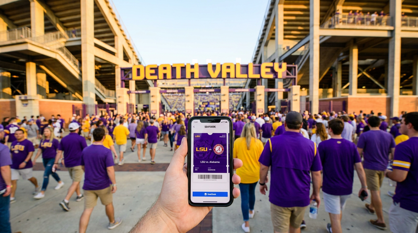LSU Football Tickets 2026: Single-Game, Mobile Tickets & SeatGeek Guide