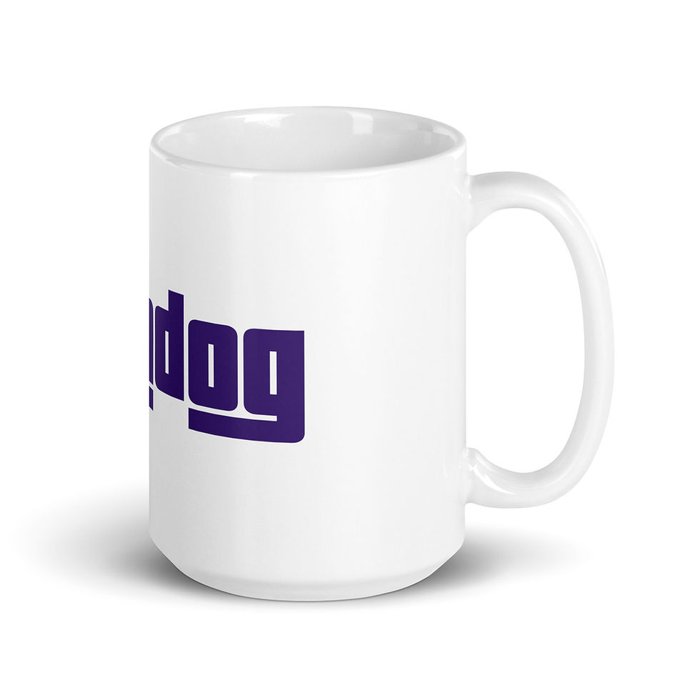 Thumbnail: Corndog White glossy mug