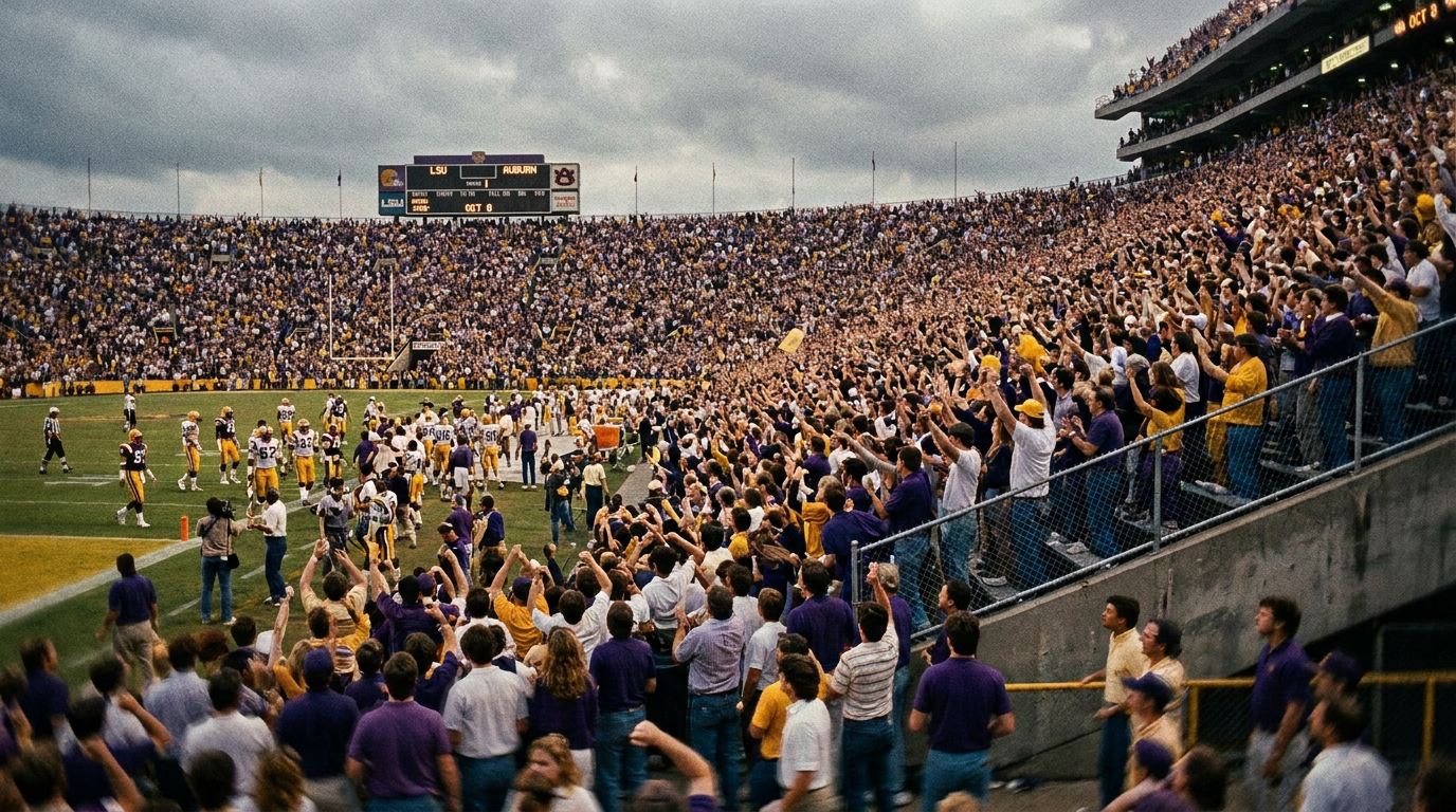 LSU Earthquake Game: How Tiger Stadium Literally Shook in 1988