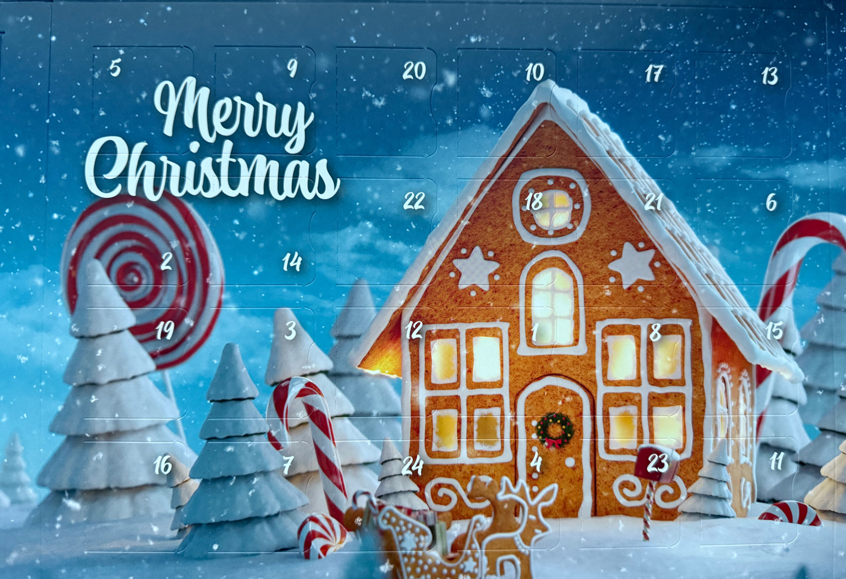 duftqram Duftwachs-Adventskalender 2026 aus Bio-Sojawachs mit verschiedenen Duftwachsen 🎄