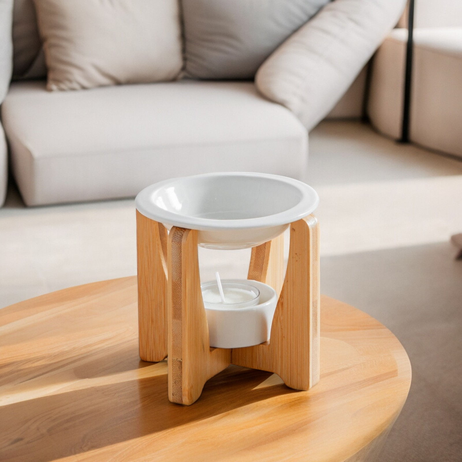 Teelicht-Duftlampe Arche