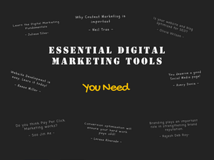 Essential Digital Marketing Tools Every Marketer Should Know