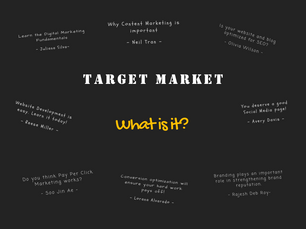 What Is a Target Market and How to Find Your Target Market?