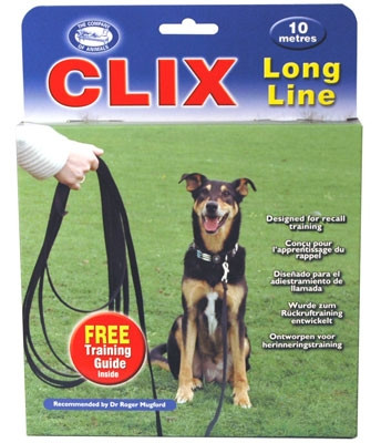 Clix Puppy Long Line Leash Clix Long Line Clix Training Lead