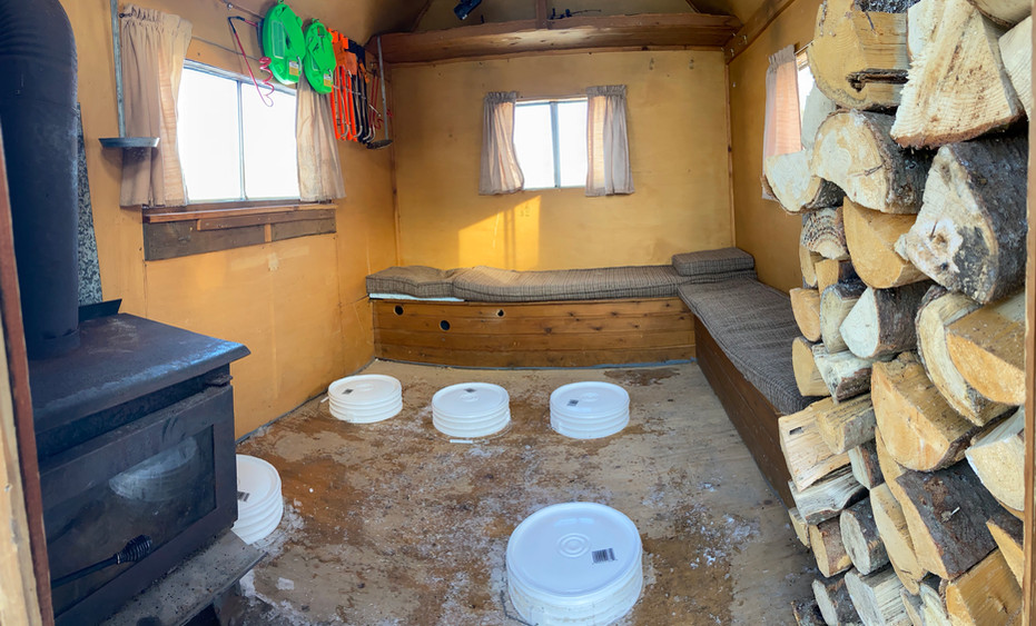 Lake Nipissing Ice Fishing Ontario Paradise Cove Cottages