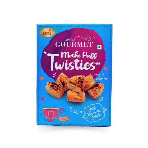 Methi Puff Twisties