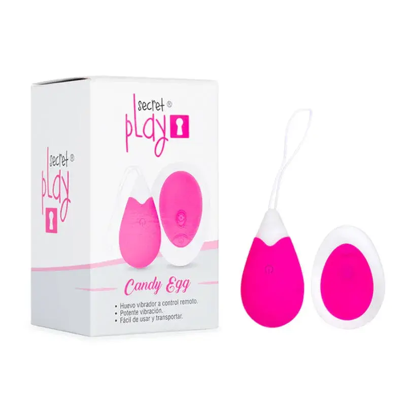 Huevo vibrador Candy con control remoto